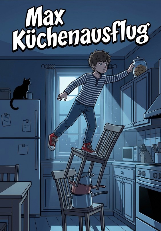 Max - personalisiertes KI Comic Buch Cover